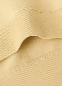 Embroidered cotton sweatshirt