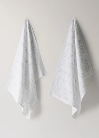 Kitchen towels with Christmas motif