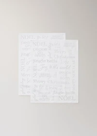 Kitchen towels with Christmas motif