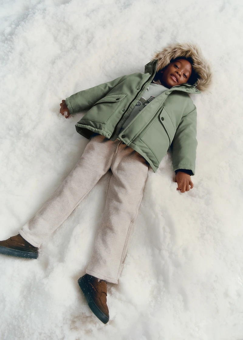 Velcro leather shoes