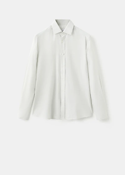 100% cotton flannel regular-fit shirt