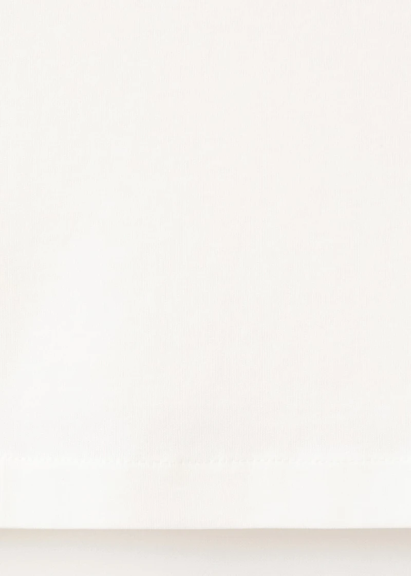 Floral-print cotton t-shirt