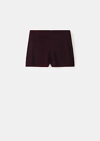 Velvet shorts