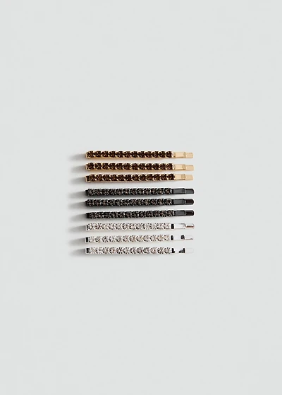 Combined hair pin set