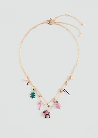 Pack of 2 Christmas necklaces