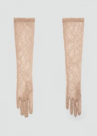 Long lace gloves