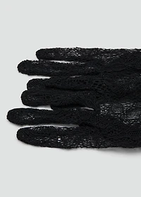 Long lace gloves