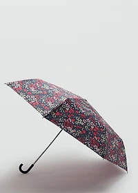 Mini flower-print umbrella