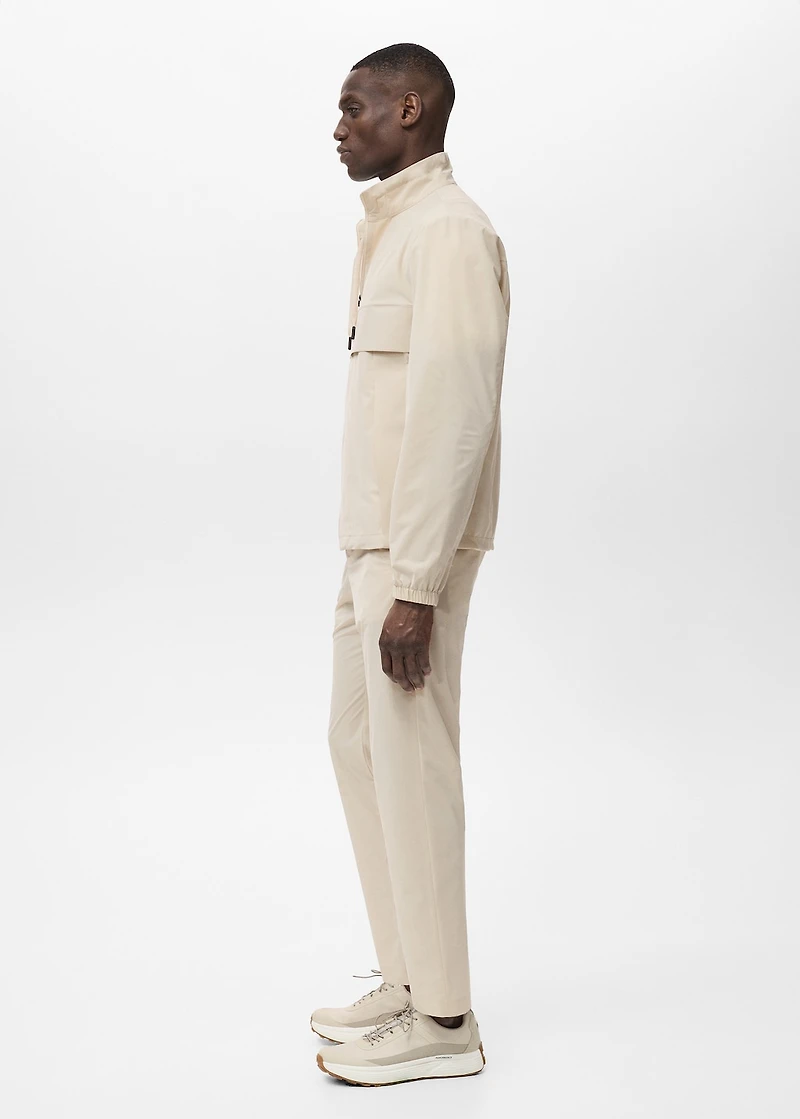 Water-repellent COOLMAX® jacket