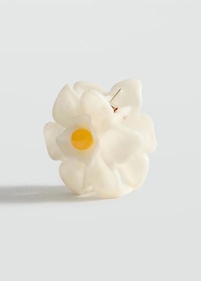 Flower hair clip