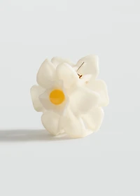 Flower hair clip