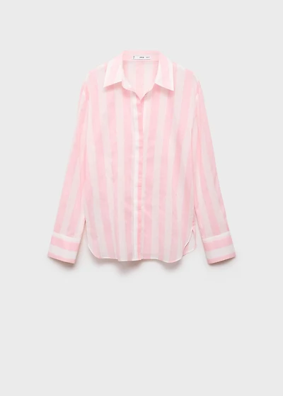 Striped cotton shirt