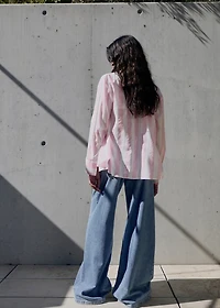 Striped cotton shirt