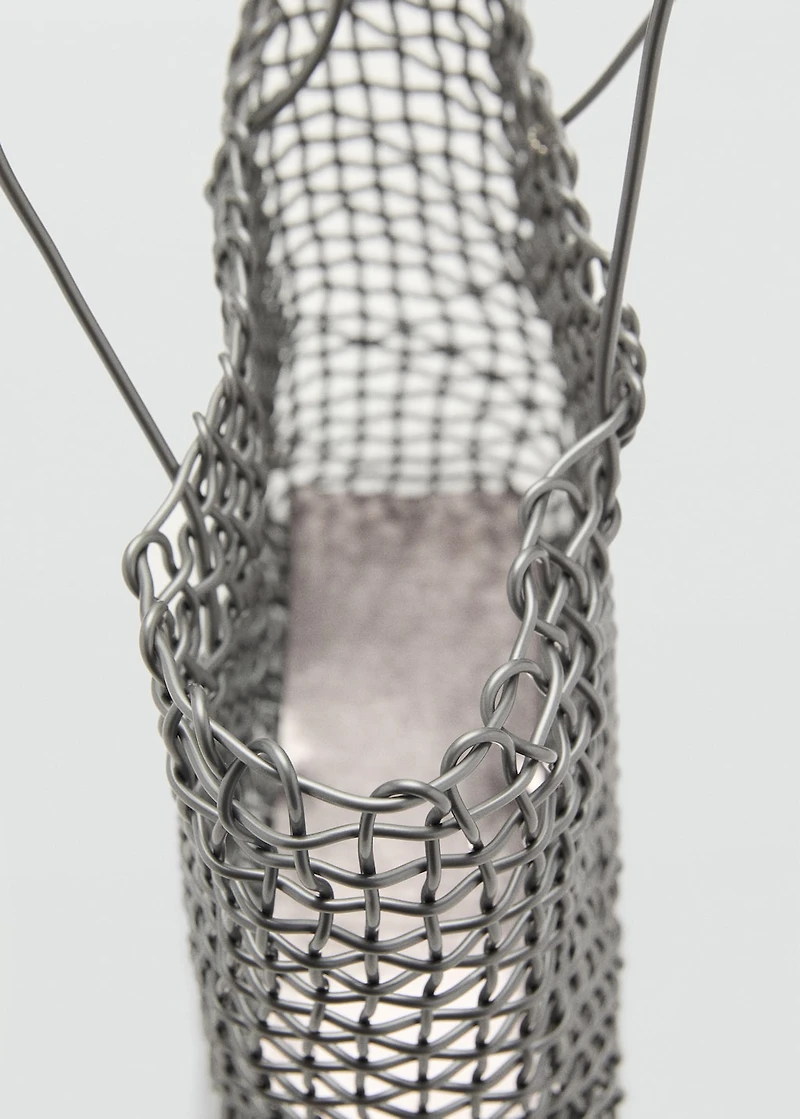 Braided shoulder bag