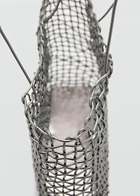 Braided shoulder bag