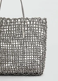 Braided shoulder bag