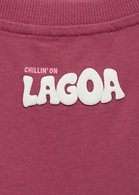 Short-sleeved printed t-shirt