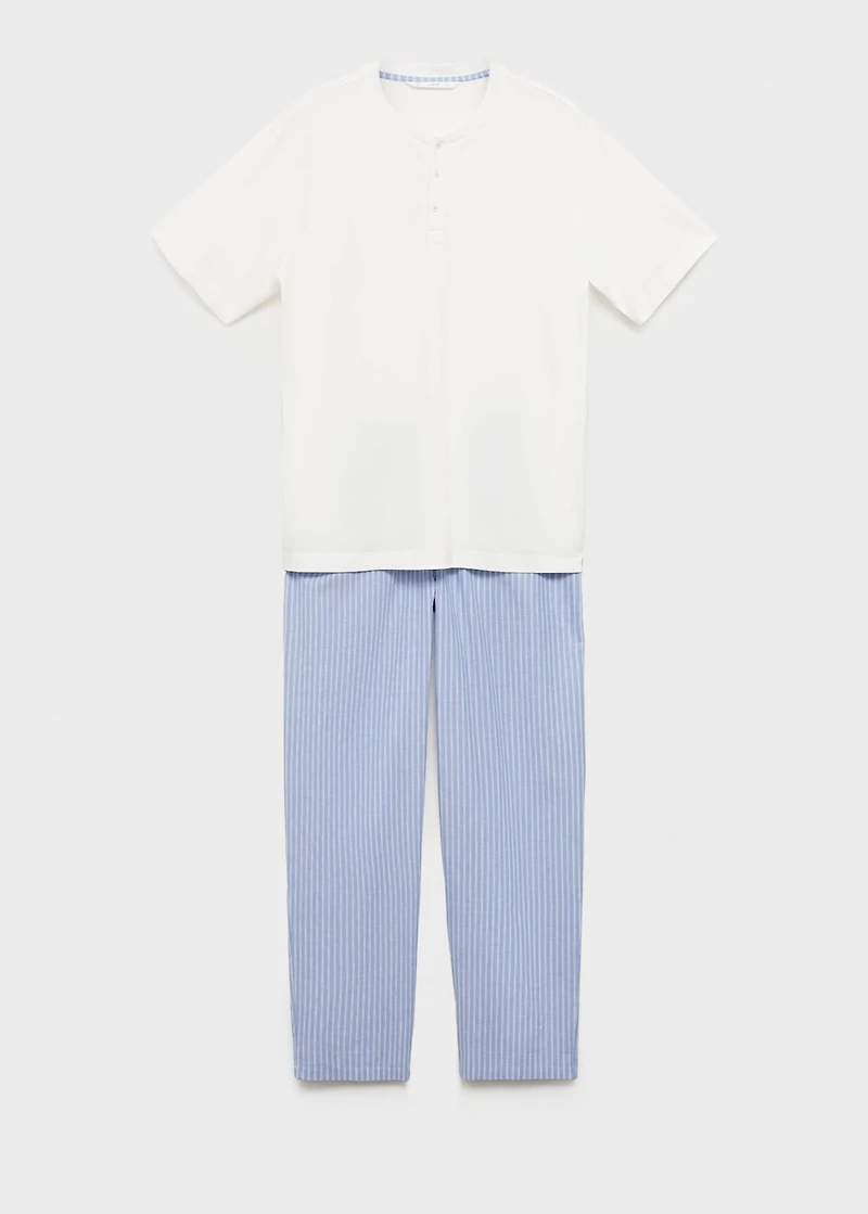 100% cotton combined pyjama pack