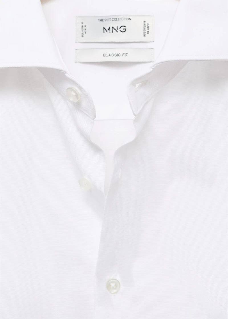 100% cotton dress shirt