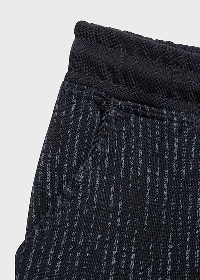 Printed cotton bermuda shorts