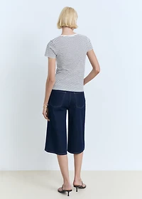 Striped logo T-shirt