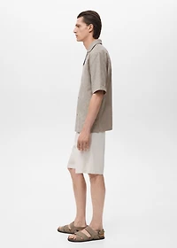 100% embroidered cotton shirt