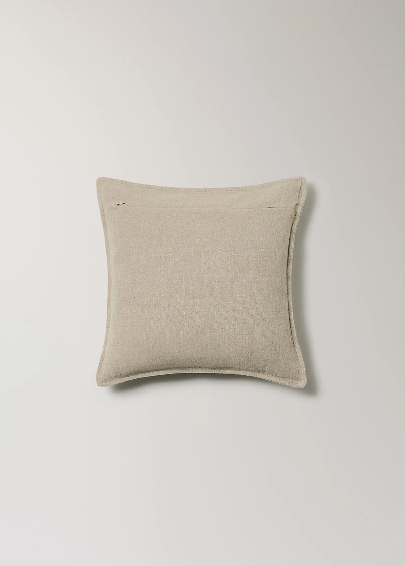 Linen garment-dyed cushion cover 45x45 cm