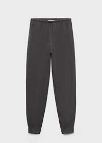 Soft-finish jogger pants