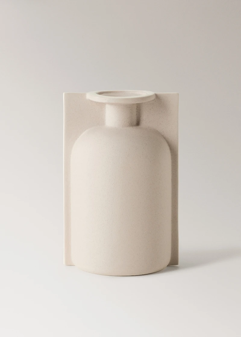 Medium earthenware bottle vase