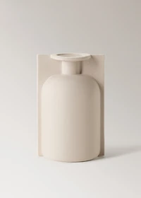 Medium earthenware bottle vase