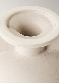 Medium earthenware bottle vase