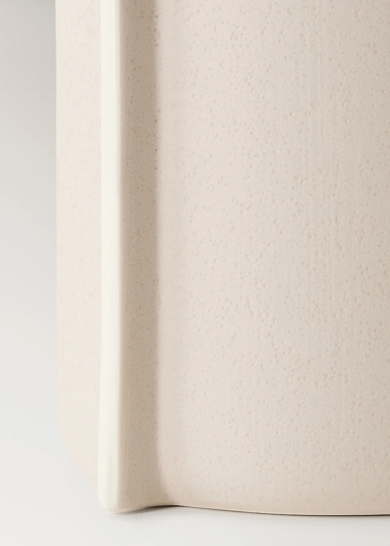 Medium earthenware bottle vase