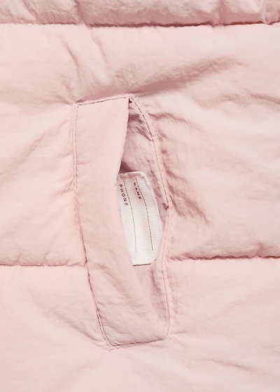 Reversible quilted vest