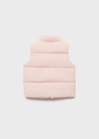 Reversible quilted vest