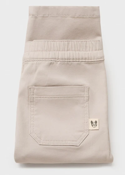 Drawstring cotton pants