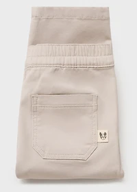 Drawstring cotton pants