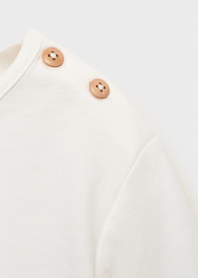 Embossed printed t-shirt