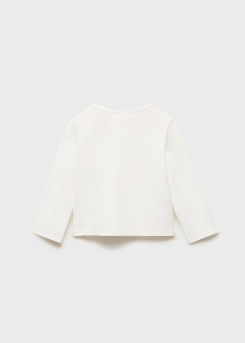 Embossed printed t-shirt