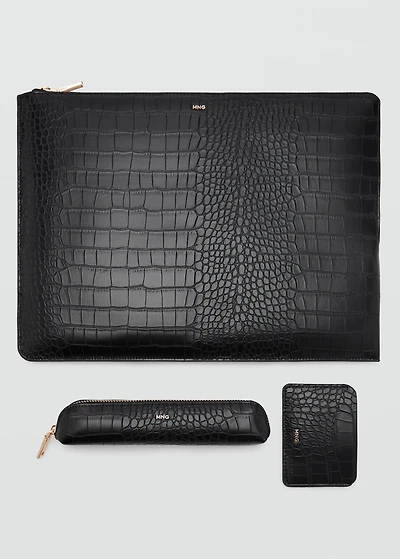 Fine-design croco case