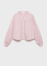 Striped cotton shirt