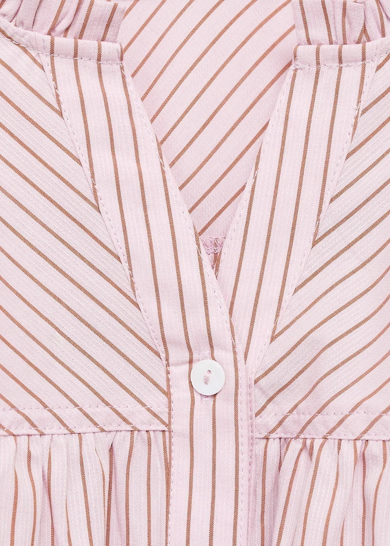 Striped cotton shirt