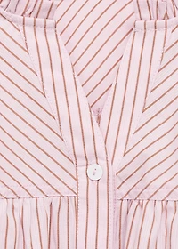 Striped cotton shirt