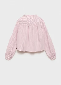 Striped cotton shirt