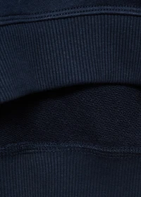 Printed cotton sweatshirt