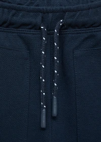 Straight-fit cotton pants