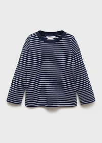 Striped cotton T-shirt