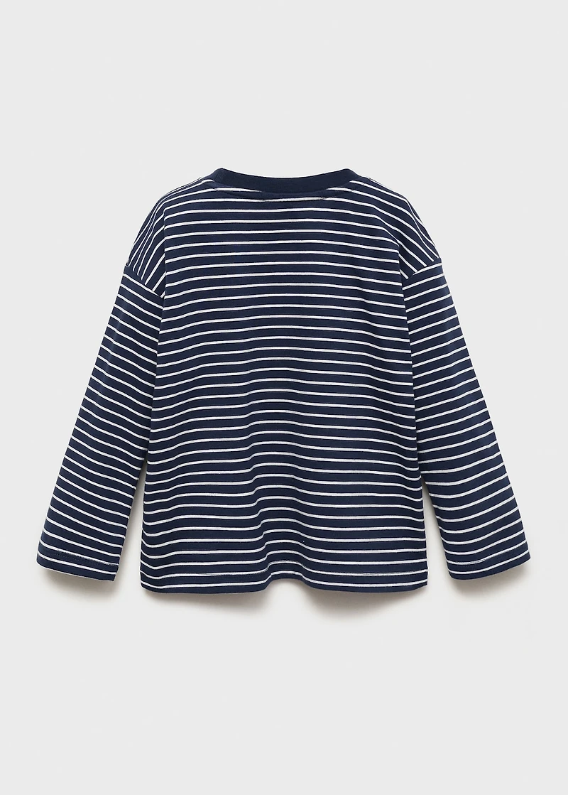 Striped cotton T-shirt