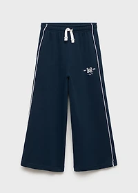 Joggers with side stripe