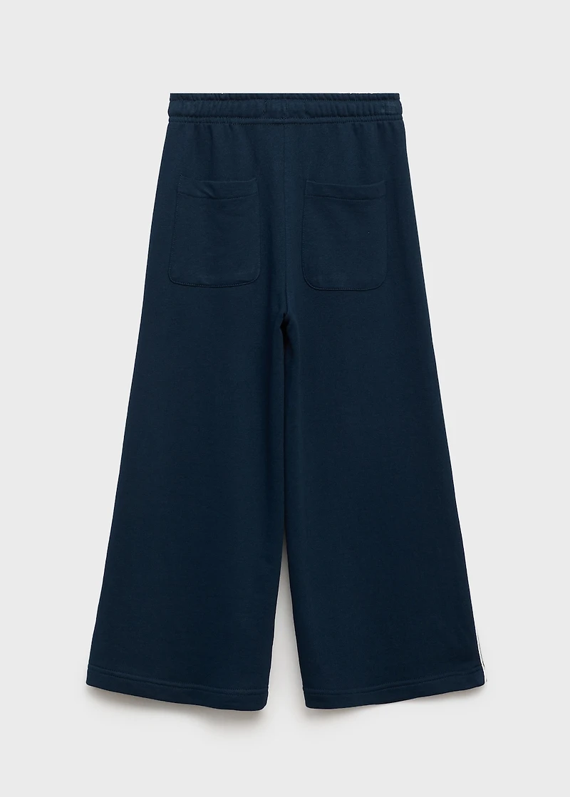 Joggers with side stripe