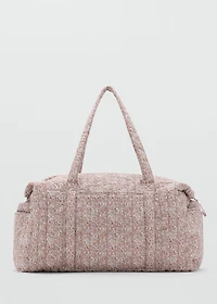 Maternity bag with flowers